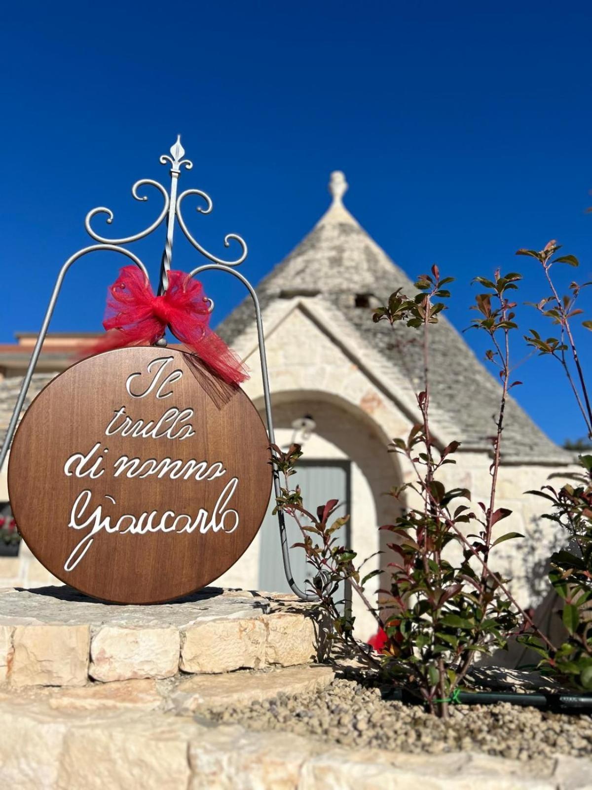 Il Trullo Di Nonno Giancarlo Villa Alberobello Exteriör bild